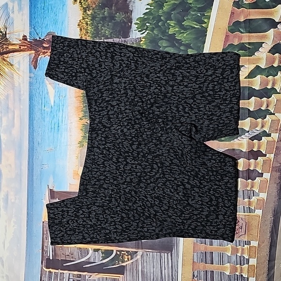 Lysse Black Gray Leggings Size Small - Picture 5 of 5